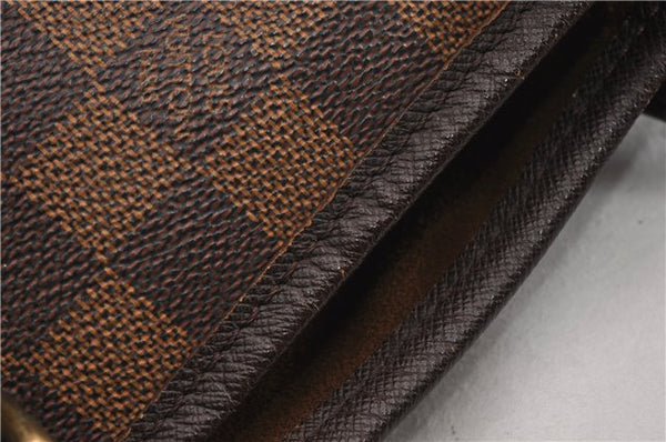 Authentic Louis Vuitton Damier Marais Bucket Shoulder Tote Bag N42240 LV 8928F