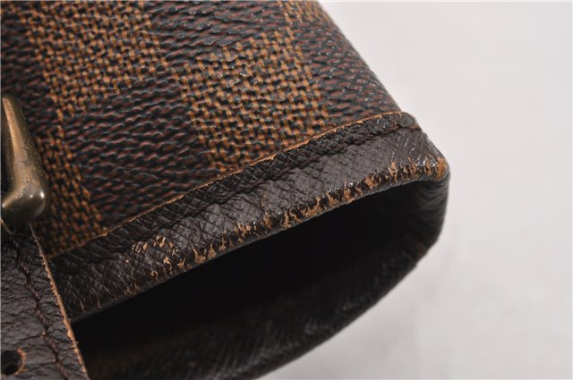 Authentic Louis Vuitton Damier Marais Bucket Shoulder Tote Bag N42240 LV 8928F