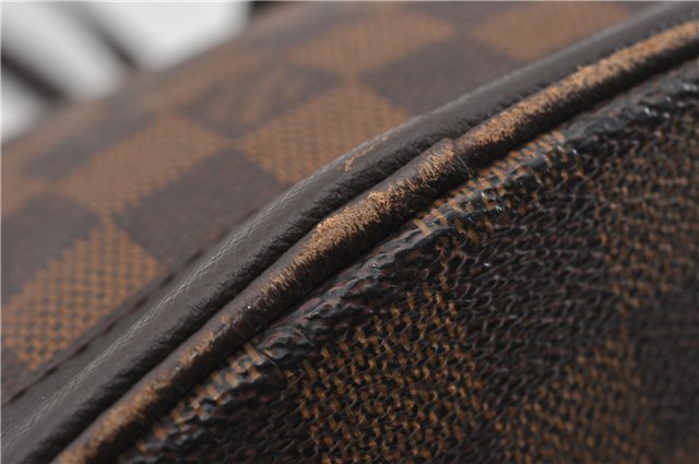 Authentic Louis Vuitton Damier Marais Bucket Shoulder Tote Bag N42240 LV 8928F