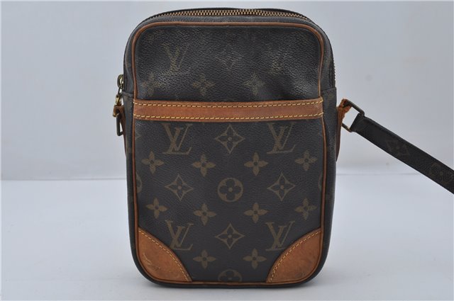 Auth Louis Vuitton Monogram Danube Shoulder Cross Body Bag M45266 LV Junk 8930D