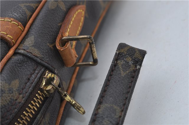 Auth Louis Vuitton Monogram Danube Shoulder Cross Body Bag M45266 LV Junk 8930D