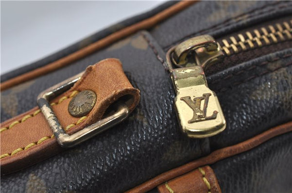 Auth Louis Vuitton Monogram Danube Shoulder Cross Body Bag M45266 LV Junk 8930D