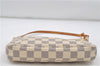 Authentic Louis Vuitton Damier Azur Pochette Accessoires Pouch N51986 LV 8932D