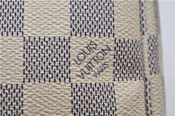 Authentic Louis Vuitton Damier Azur Pochette Accessoires Pouch N51986 LV 8932D