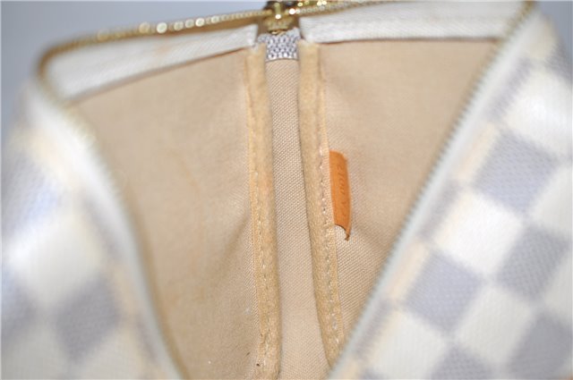 Authentic Louis Vuitton Damier Azur Pochette Accessoires Pouch N51986 LV 8932D