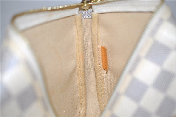 Authentic Louis Vuitton Damier Azur Pochette Accessoires Pouch N51986 LV 8932D