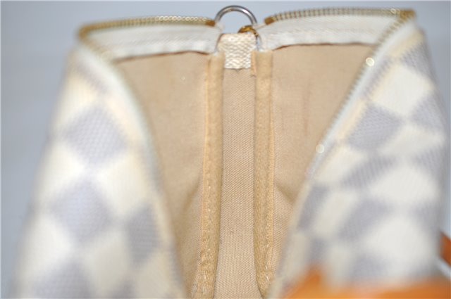 Authentic Louis Vuitton Damier Azur Pochette Accessoires Pouch N51986 LV 8932D