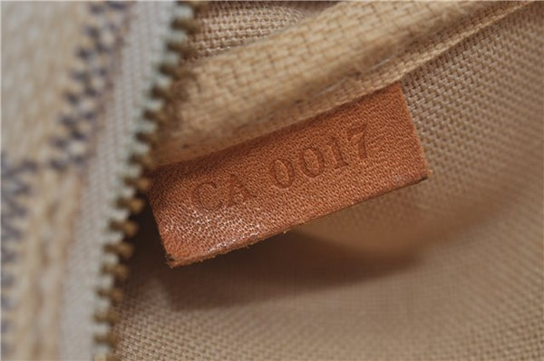 Authentic Louis Vuitton Damier Azur Pochette Accessoires Pouch N51986 LV 8932D