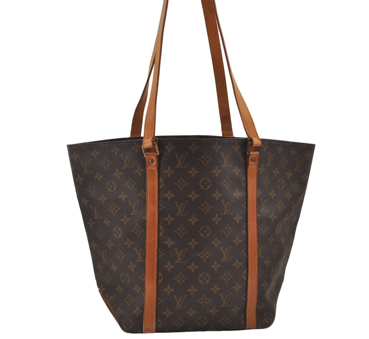 Authentic Louis Vuitton Monogram Sac Shopping PM Tote Bag M51108 LV 8933D