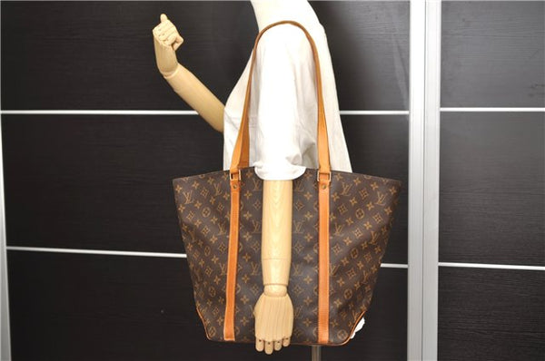 Authentic Louis Vuitton Monogram Sac Shopping PM Tote Bag M51108 LV 8933D