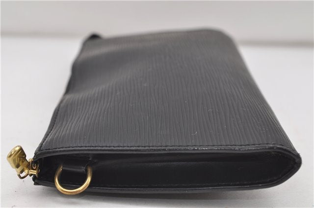 Authentic Louis Vuitton Epi Pochette Accessoires Pouch Black M52942 LV 8934D
