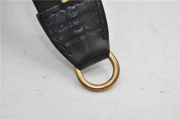 Authentic Louis Vuitton Epi Pochette Accessoires Pouch Black M52942 LV 8934D