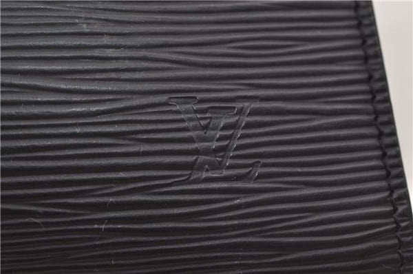 Authentic Louis Vuitton Epi Pochette Accessoires Pouch Black M52942 LV 8934D