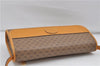 Authentic GUCCI Micro GG Shoulder Cross Body Bag PVC Leather Brown 8935D