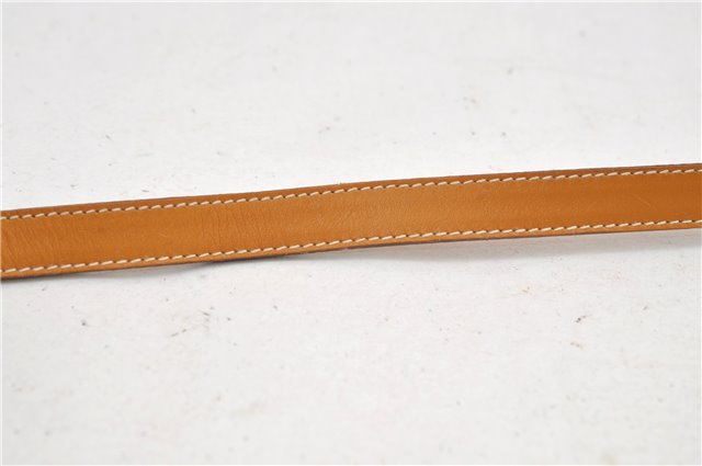 Authentic GUCCI Micro GG Shoulder Cross Body Bag PVC Leather Brown 8935D