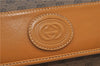 Authentic GUCCI Micro GG Shoulder Cross Body Bag PVC Leather Brown 8935D