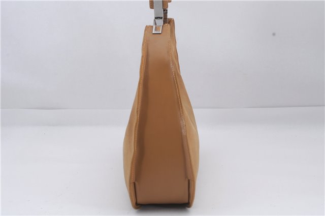 Authentic GUCCI Shoulder Hand Bag Suede Leather 0013767 Beige 8936D