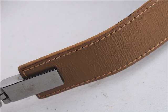 Authentic GUCCI Shoulder Hand Bag Suede Leather 0013767 Beige 8936D