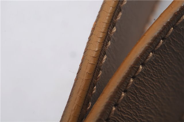 Authentic GUCCI Shoulder Hand Bag Suede Leather 0013767 Beige 8936D