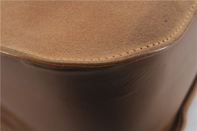 Authentic GUCCI Shoulder Hand Bag Suede Leather 0013767 Beige 8936D