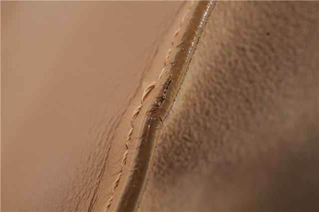 Authentic GUCCI Shoulder Hand Bag Suede Leather 0013767 Beige 8936D