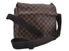 Authentic Louis Vuitton Damier Naviglio Shoulder Cross Body Bag N45255 LV 8937D