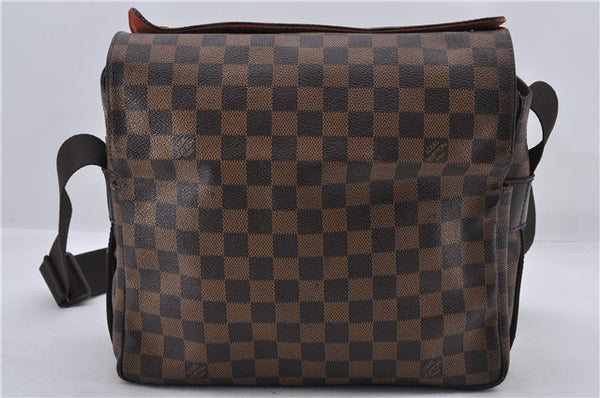 Authentic Louis Vuitton Damier Naviglio Shoulder Cross Body Bag N45255 LV 8937D