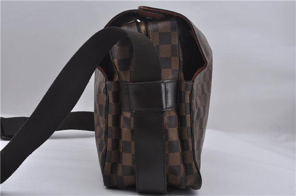 Authentic Louis Vuitton Damier Naviglio Shoulder Cross Body Bag N45255 LV 8937D