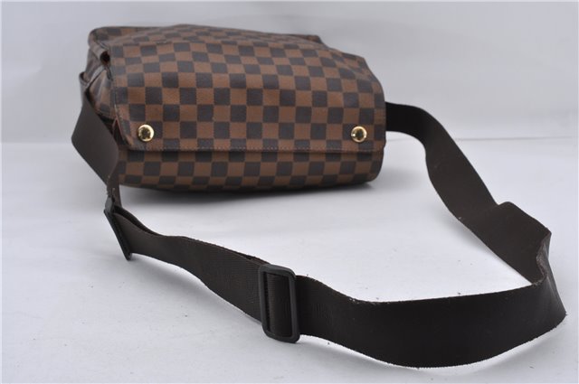 Authentic Louis Vuitton Damier Naviglio Shoulder Cross Body Bag N45255 LV 8937D