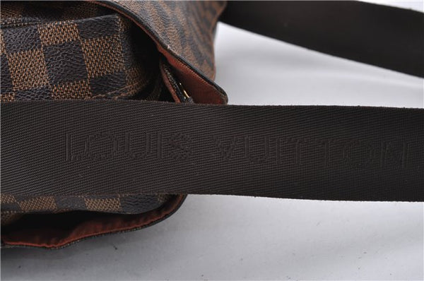 Authentic Louis Vuitton Damier Naviglio Shoulder Cross Body Bag N45255 LV 8937D