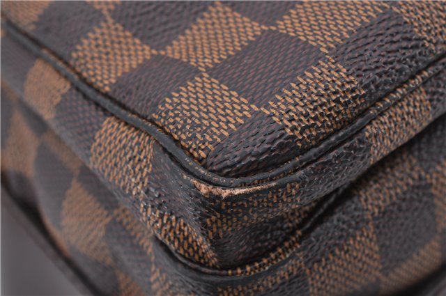 Authentic Louis Vuitton Damier Naviglio Shoulder Cross Body Bag N45255 LV 8937D