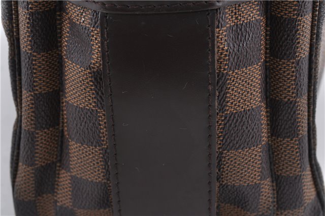 Authentic Louis Vuitton Damier Naviglio Shoulder Cross Body Bag N45255 LV 8937D