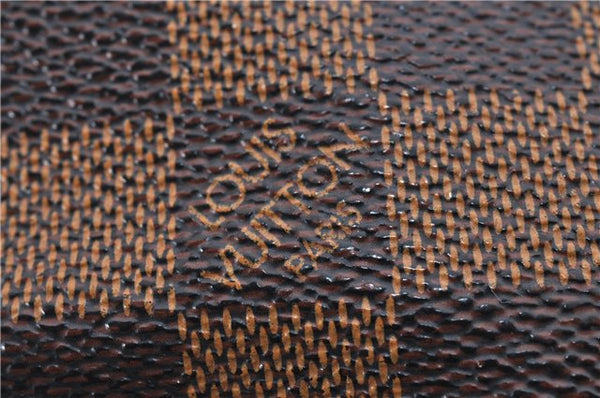 Authentic Louis Vuitton Damier Naviglio Shoulder Cross Body Bag N45255 LV 8937D