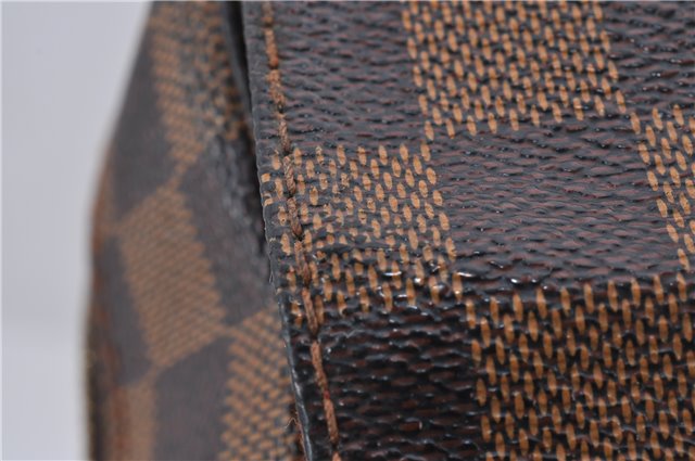 Authentic Louis Vuitton Damier Naviglio Shoulder Cross Body Bag N45255 LV 8937D