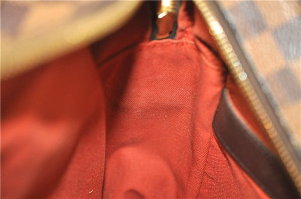 Authentic Louis Vuitton Damier Naviglio Shoulder Cross Body Bag N45255 LV 8937D