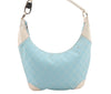 Authentic GUCCI Shoulder Hand Bag GG Canvas Enamel 0014158 Light Blue 8940D
