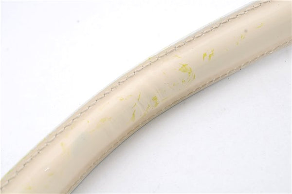 Authentic GUCCI Shoulder Hand Bag GG Canvas Enamel 0014158 Light Blue 8940D