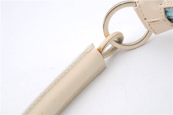 Authentic GUCCI Shoulder Hand Bag GG Canvas Enamel 0014158 Light Blue 8940D