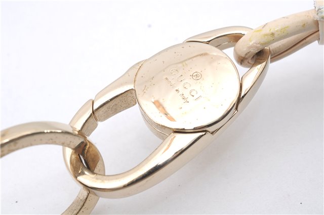 Authentic GUCCI Shoulder Hand Bag GG Canvas Enamel 0014158 Light Blue 8940D