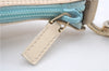 Authentic GUCCI Shoulder Hand Bag GG Canvas Enamel 0014158 Light Blue 8940D