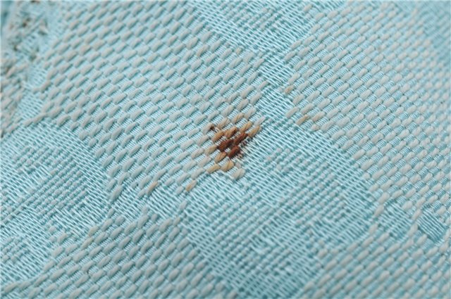 Authentic GUCCI Shoulder Hand Bag GG Canvas Enamel 0014158 Light Blue 8940D