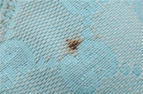 Authentic GUCCI Shoulder Hand Bag GG Canvas Enamel 0014158 Light Blue 8940D