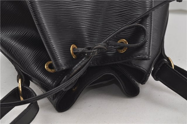 Authentic Louis Vuitton Epi Noe Black Shoulder Bag M59002 LV 8942D