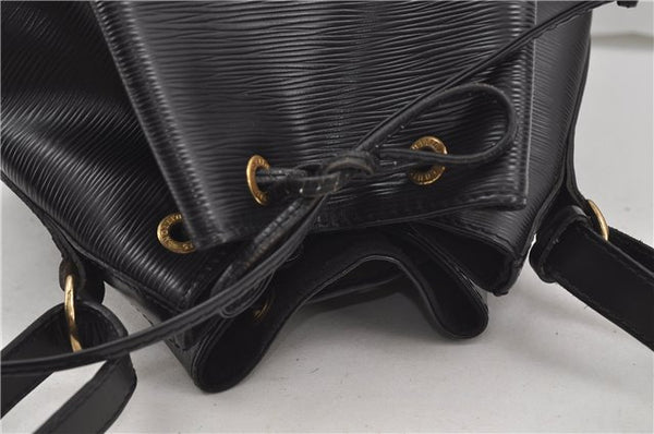 Authentic Louis Vuitton Epi Noe Black Shoulder Bag M59002 LV 8942D