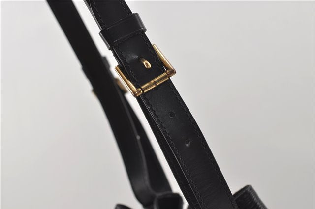 Authentic Louis Vuitton Epi Noe Black Shoulder Bag M59002 LV 8942D