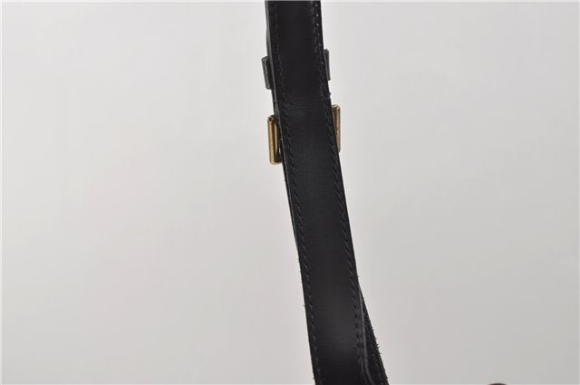 Authentic Louis Vuitton Epi Noe Black Shoulder Bag M59002 LV 8942D