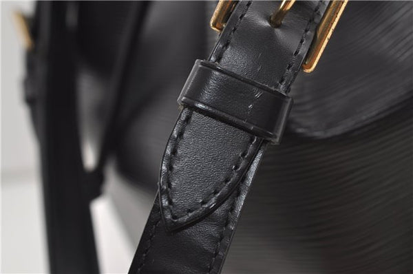 Authentic Louis Vuitton Epi Noe Black Shoulder Bag M59002 LV 8942D