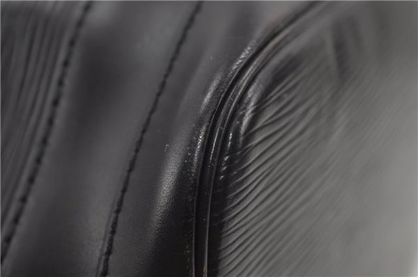 Authentic Louis Vuitton Epi Noe Black Shoulder Bag M59002 LV 8942D