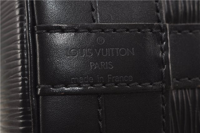 Authentic Louis Vuitton Epi Noe Black Shoulder Bag M59002 LV 8942D