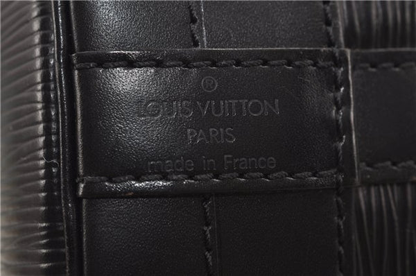 Authentic Louis Vuitton Epi Noe Black Shoulder Bag M59002 LV 8942D